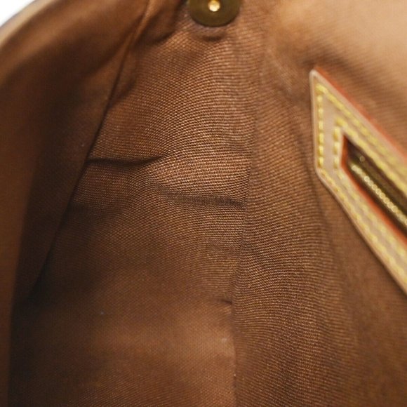 LOUIS VUITTON Mini Looping Hand Bag Monogram Leather Brown France - Picture 3 of 15